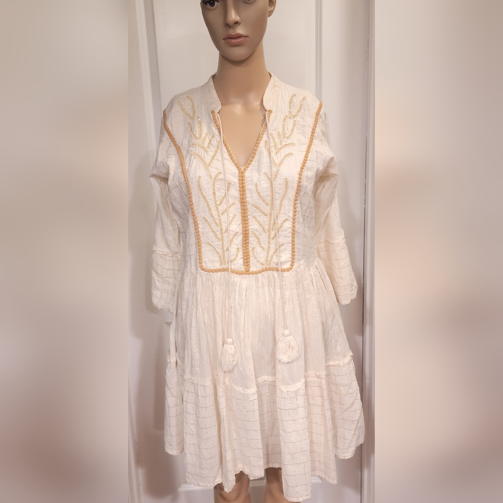C|C Chic Connection Boho/Flowy/Casual Comfort Dress Size Medium